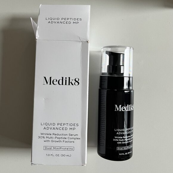 NIB Medik8 Skincare 4pc Set w/Retinal Eye + Face, Peptide Serum + Moisturizer - Picture 7 of 9